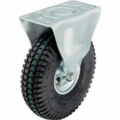 Bokwiel Met Grondplaat - Draagvermogen 75 Tot 250 Kg