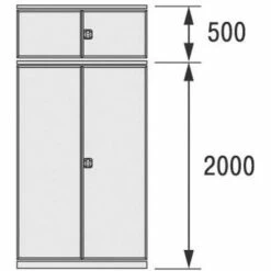 Vleugeldeur H 2500 Mm - Bito