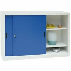 Lage Schuifdeurkasten CH - Breedte 150 Cm - Manutan -FACOM Winkel AIG1834139