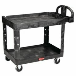 Rubbermaid Kunststof Etagewagen Met 2 Legbladen - Draagvermogen 226 Kg 5 Rubbermaid Kunststof Etagewagen Met 2 Legbladen - Draagvermogen 226 Kg -FACOM Winkel AIG1847710