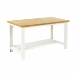 Werkbank Cubio Met Vast Legbord - Breedte 200 Cm - Linoleum -FACOM Winkel AIG1858722