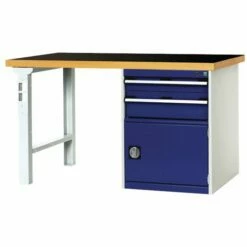 Werkbank Cubio Combi Met 2 Laden + 1 Kast - Breedte 150 Cm - Polyrey -FACOM Winkel AIG1858731