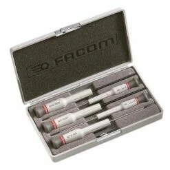 FACOM Set Met 5 Sleufschroevendraaiers Micro-Tech® - Pozidriv®