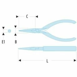 FACOM Micro-Tech® Grijptang Met Slanke Bekken - 432