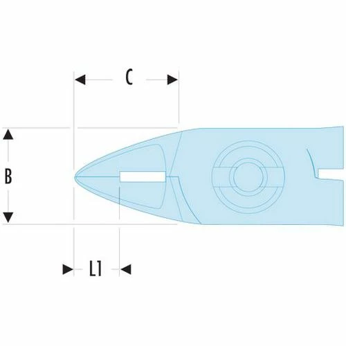 FACOM Puntige Kniptangen Met Slanke Bekken, ESD: Handzaam 3 FACOM Puntige Kniptangen Met Slanke Bekken, ESD: Handzaam