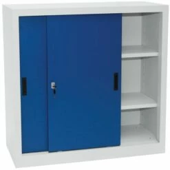 Lage Schuifdeurkasten CH - Breedte 100 Cm - Manutan -FACOM Winkel AIG2015508