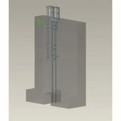 Complete Kooiladderset - Hoogte 6,75 M