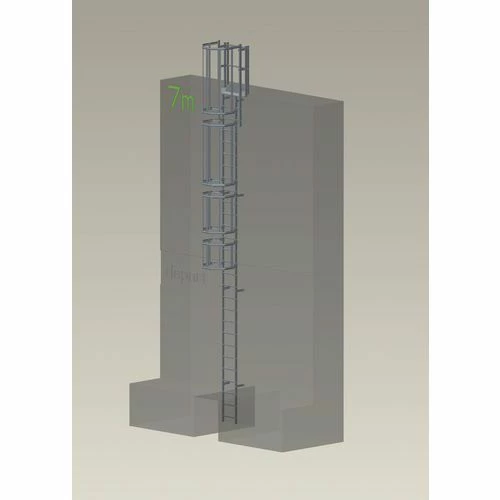 Complete Kooiladderset - Hoogte 7,50 M 3 Complete Kooiladderset - Hoogte 7,50 M