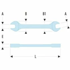 FACOM Metrische Steeksleutels -FACOM Winkel AIG2160722