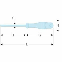 FACOM PROTWIST® Schroevendraaier Voor Phillips® Kruiskopschroeven - Rond Bled -FACOM Winkel AIG2160734
