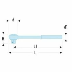 FACOM Stofdichte Ratel 1/2 -FACOM Winkel AIG2160736