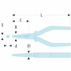 FACOM Tangen Met Lange Halfronde Bekken