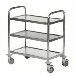 Rvs Trolley Met 3 Plateaus - Kongamek -FACOM Winkel AIG2233317