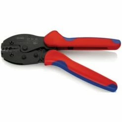 Krimptang PreciForce Gebruineerd Voor RG58/174/188/316 220mm - Knipex