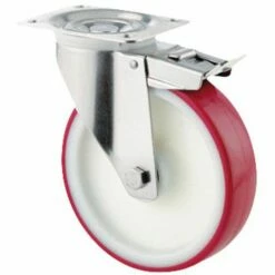 Zwenkwiel Met Grondplaat Geremd - Draagvermogen 100 Tot 400 Kg -FACOM Winkel AIG2399738