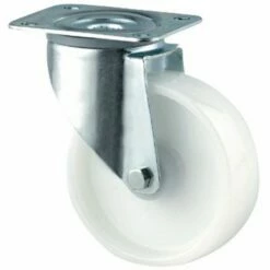 Zwenkwiel Met Grondplaat - Draagvermogen 120 Tot 350 Kg