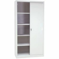 Hoge Schuifdeurkasten CH - Breedte 150 Cm - Manutan