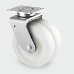 Zwenkwiel, Nylon - Stat.draagverm. 1200-1500 Kg - Serie 9940