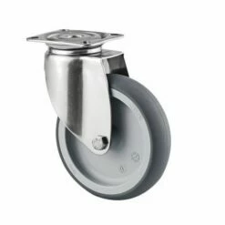 Zwenkwiel Met Plaat - Draagvermogen 100 Kg