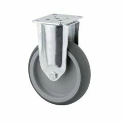 Bokwiel Met Plaat - Capaciteit 80 Kg