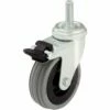 Zwenkwiel Met Stiftbevestiging M10 X 30 Mm - Draagvermogen Van 40 Tot 70 Kg - Geremd