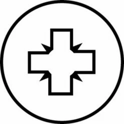 Koffer Pozidriv-schroeven Cutter System, 2680 Stuks