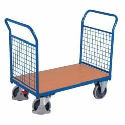 Ergonomische Plateauwagen Met Gaaswand - 2 Duwbeugels - Draagvermogen 500 kg -FACOM Winkel AIG3123390