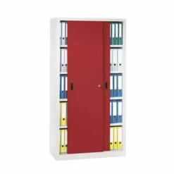 Hoge Kast Met Schuifdeuren - Breedte 100 Cm - Diepte 60 Cm -FACOM Winkel AIG334102 1