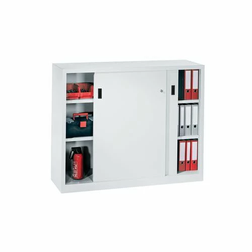 Lage Schuifdeurkast - Breedte 100 Cm - Diepte 60 Cm 3 Lage Schuifdeurkast - Breedte 100 Cm - Diepte 60 Cm