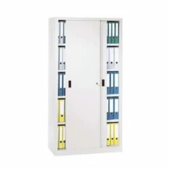 Hoge Kast Met Schuifdeuren - Breedte 100 Cm - Diepte 60 Cm -FACOM Winkel AIG335389 1