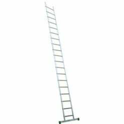 Enkelvoudige Aluminium Ladder Prima - 11 Tot 19 Treden - Stabilisatiestang - Facal -FACOM Winkel AIG3395757