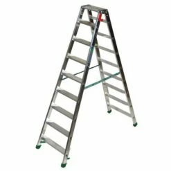 Professionele Dubbelzijdige Trapladder - 5 Tot 12 Treden -FACOM Winkel AIG3406873