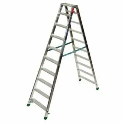 Professionele Dubbelzijdige Trapladder - 5 Tot 12 Treden