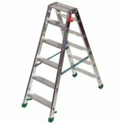 Professionele Dubbelzijdige Trapladder - 5 Tot 12 Treden -FACOM Winkel AIG3406877