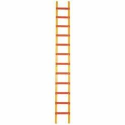 Dakladder Hout - 9 Tot 15 Treden - Spreiding 33 Cm