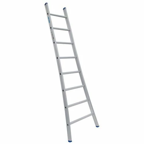 Enkelvoudige Aluminium Ladder Prima - 6 Tot 16 treden - Solide 5 Enkelvoudige Aluminium Ladder Prima - 6 Tot 16 treden - Solide - Afbeelding 3