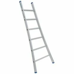 Enkelvoudige Aluminium Ladder Prima - 6 Tot 16 treden - Solide