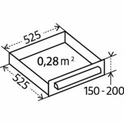 Verrijdbare Werkbank Uit één Stuk, Met Lades -FACOM Winkel AIG359822