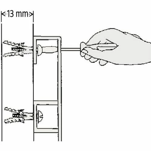 Sleuvenpaneel Bott Perfo® - Breedte 100 Cm 4 Sleuvenpaneel Bott Perfo® - Breedte 100 Cm - Afbeelding 2
