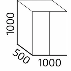 Kast Met Vouwdeuren Laag - Manutan -FACOM Winkel AIG364596
