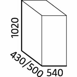 Materiaalkast Laag - Breedte 54 Cm -FACOM Winkel AIG364605