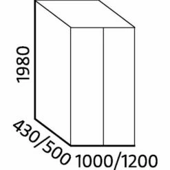 Materiaalkast Hoog - Breedte 100 Cm -FACOM Winkel AIG364619