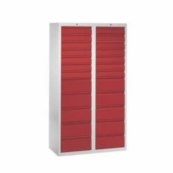 2-koloms Gereedschapsladekast H180 - Aantal Laden 24 -FACOM Winkel AIG378715