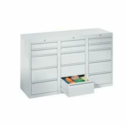 3-koloms Gereedschapsladekast H90 - Aantal Laden 15