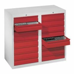 2-koloms Gereedschapsladekast H90 - Aantal Laden 16