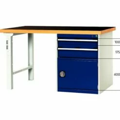 Werkbank Cubio Combi Met 2 Laden + 1 Kast - Breedte 200 Cm - Arphenol -FACOM Winkel AIG385516
