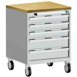 Verrijdbare Ladekast Cubio SLR-667-5.3 - Bott -FACOM Winkel AIG3976429