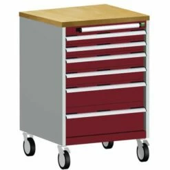 Verrijdbare Ladekast Cubio SLR-668-6.1 - Bott -FACOM Winkel AIG3976446