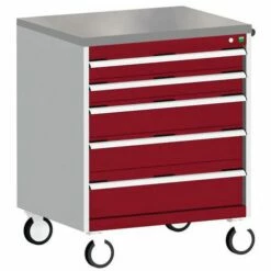 Verrijdbare Ladekast Cubio SLR-868-5.1 - Bott -FACOM Winkel AIG3976471