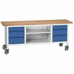 Verrijdbaar Werkbank Uit één Stuk Verso 2000 X 600 M34 - Bott -FACOM Winkel AIG3976978